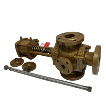 Three-Way Insulated Pneumatic Valves for Asphalt Applications