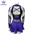 Türkis Long Sleeve cheer Outfit