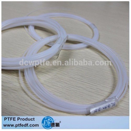ISO Standard and ptfe raw material Material white PTFE flexible tube