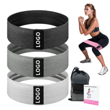 Dinuo Fitness Workout Set: Comprehensive 3-Piece Booty and Leg Resistance Bands for Yoga, Gym, and Exercise