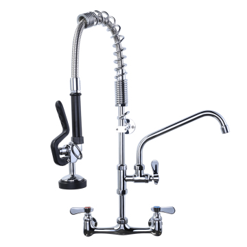 Wall-Mounted High-Pressure Pre-Rinse Faucet for Commercial Dishwashers