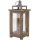 Decorative Rustic Wooden Hurricane Candle Lantern