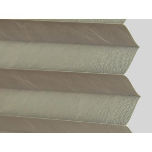 Blackout Pleated Blinds Crepe fabric folded pleated fabric blackout pleat shade Manufactory