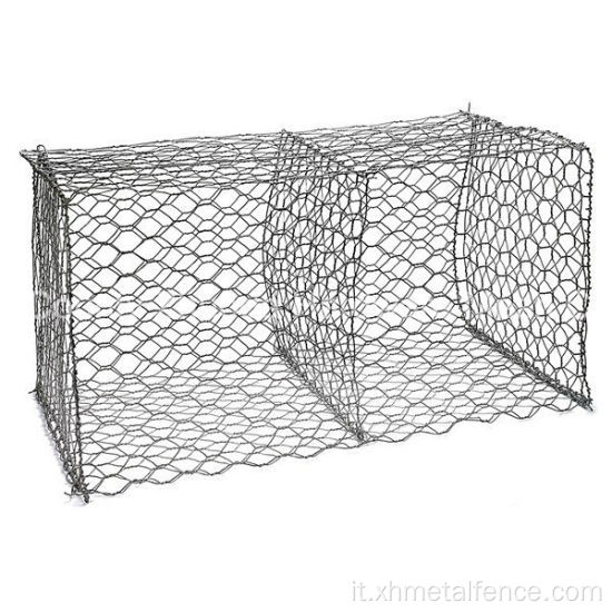 Gabion Box in vendita in tessuto Gabions Wire