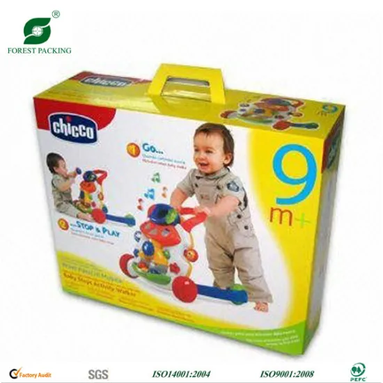 FOLDABLE CORRUGATED BOARD BOX FOR CHILDREN TOYS