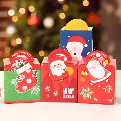 Christmas custom packaging paper bag