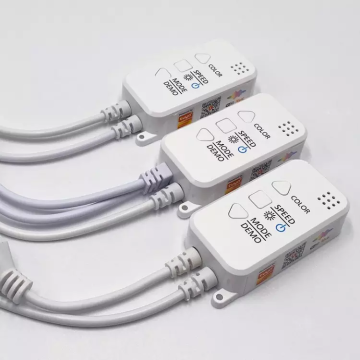 Smart Home LED Strip Controller: Alexa, Google Home, Tuya Compatible (DC5-24V, IR, RF, RGB, RGBW)