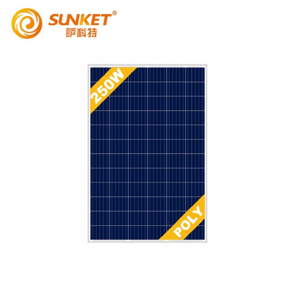 Panel de energía del módulo de panel de polietileno solar de 250W