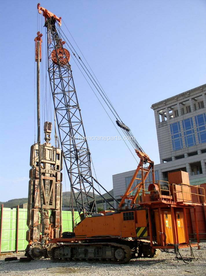 Máquina cortadora de vala de tambor de equipamento pesado de alta qualidade