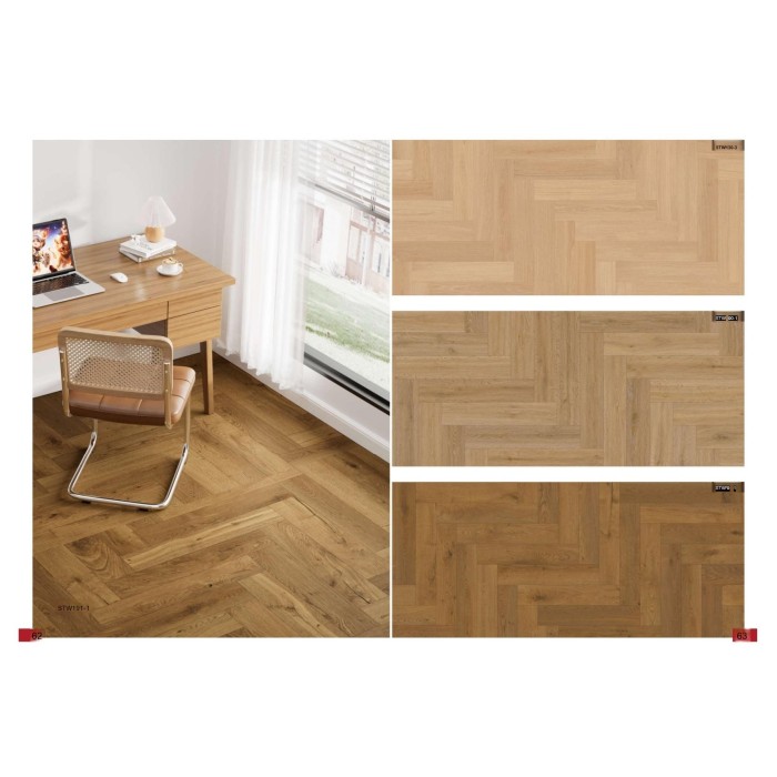 Digitálisan nyomtatott parafa padló