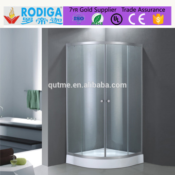 AUTME Simple Bathroom Shower Screen Cabin 5mm 6mm 8mm Tempered Glass