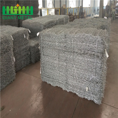 กระเช้า Gabion โรงงานช่องตาข่าย Gabion สำหรับกำแพง Gabion