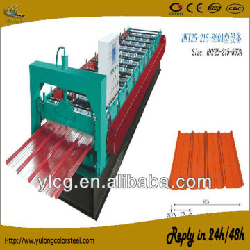 galvanized iron metal roofing roll forming machine