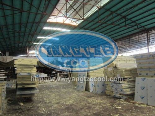 100MM fire resistance mineral wool sandwich panels for china cold storage