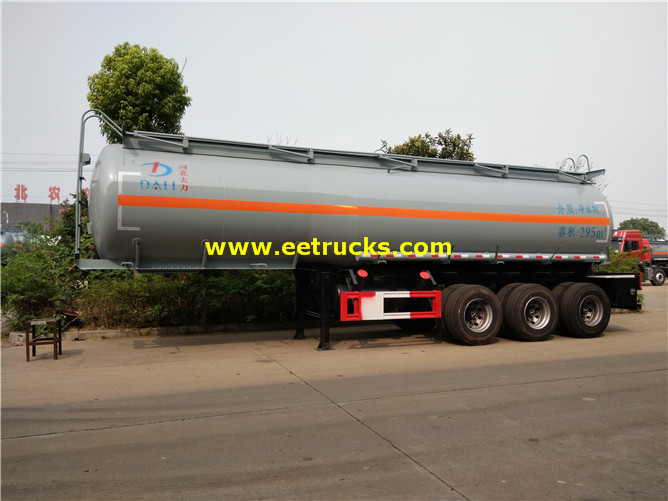 30000 Litres Corrosive Liquid Delivery Trailers