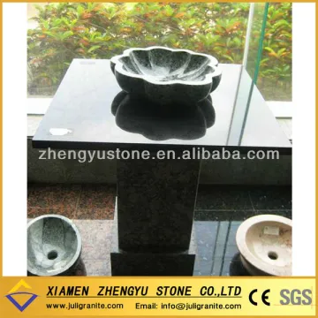 China Chengde Green Granite Basin