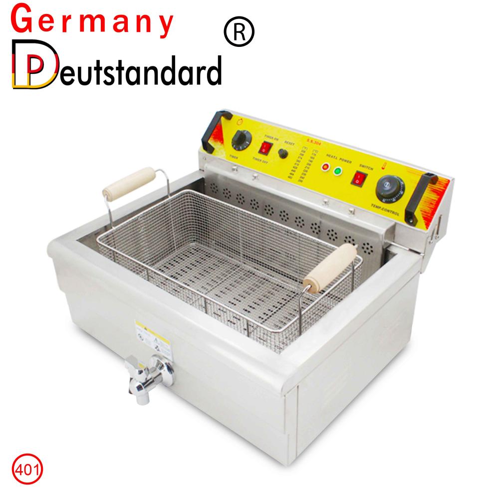 Best selling deep frying machine with stainless steel