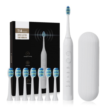 Fast Delivery: Rechargeable Sonic Electric Toothbrush with 8 Heads