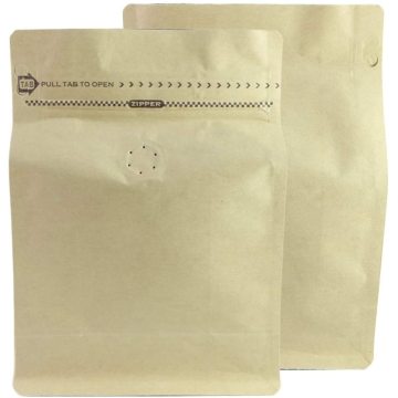 Embalaje de granos de café Ziplock con válvula de bolsa de café