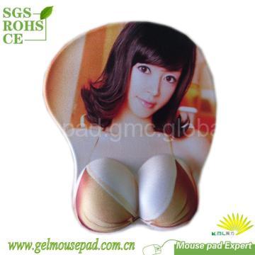 branding/ sexy breast mouse pad