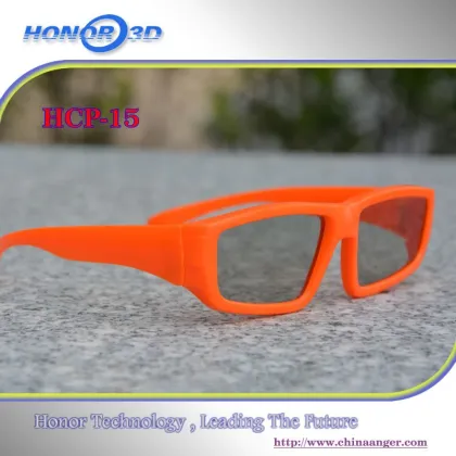 Top sales 3d glasses Kids Passive Real D or MasterImage Circular polarized