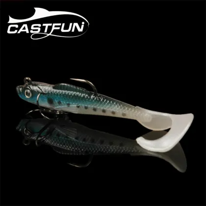 Wholesale 10g Soft Baits Series Mixed Color  Soft Fishing Lure  False Bait Design