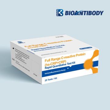 Proteína C-reativa de alcance total (HS-CRP+CRP) Teste rápido