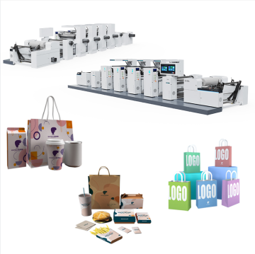High-Speed Servo-Controlled 6 Color Flexographic Printing Machine for Paper Bags