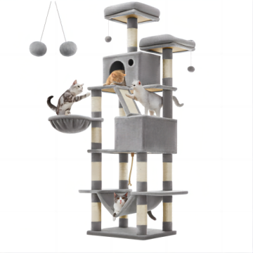 Multi Level Cat Tree Condo for Indoor Cats