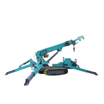 12 -тонной паук Clawler Mobile Crane для подъема