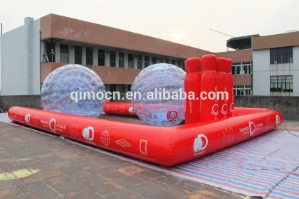 Giant inflatable human bowling games,Inflatable bowling pins,Bowling lanes
