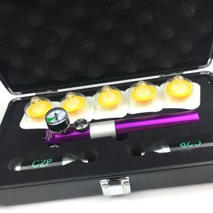 Carboxytherapy device pen for C2P black eye removal