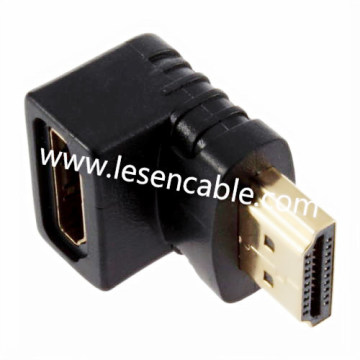 Adaptateur HDMI à angle droit mâle à femelle