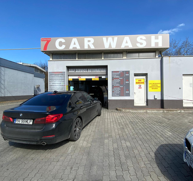 7 minutes car wash