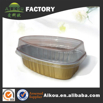 used cake packaging recyclable foil aluminum for oven
