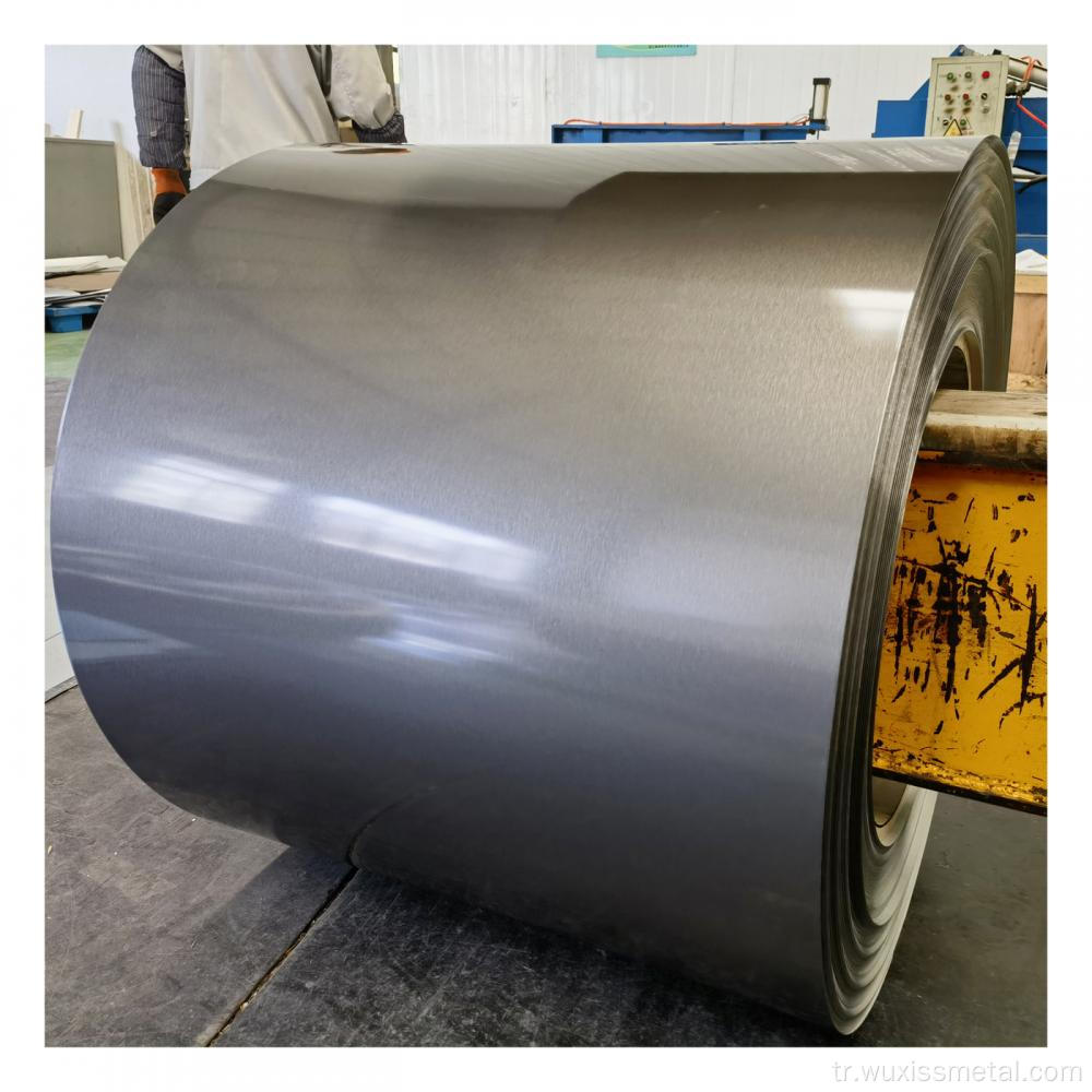 Film laminasyon metal bobini ile kaplanmış çelik