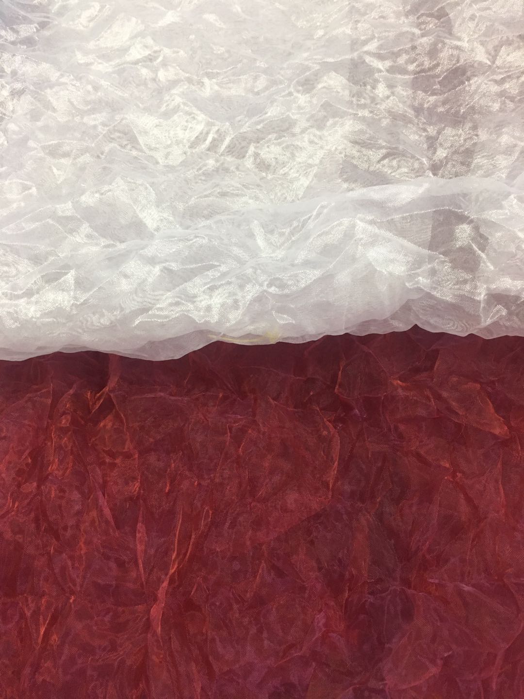 Organdy Pleat Fabric