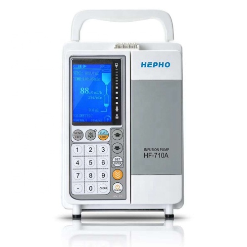 Heißer Verkauf 3.2inch LCD-Anzeige Tragbare Infusionspumpe