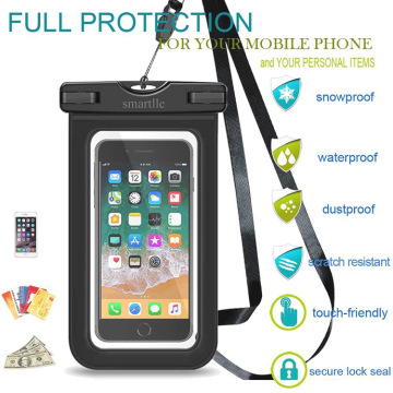 Clear Swimming Waterproof Cell Phone Pouch