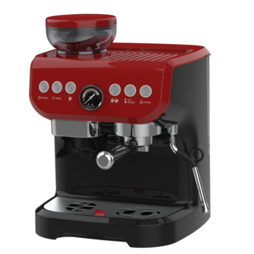 Máquina de café expresso vermelho