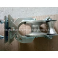 20KN Galvanized Crossarm Mounted Pulley Cable Block