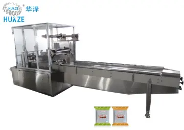 Full Automatic Chocolate Cake Roll Food Pillow Packing Machine