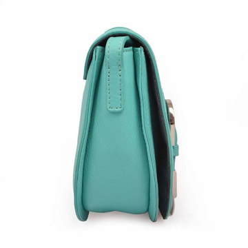 Women Mini-bag Over The Shoulder Leather Saddle Bag