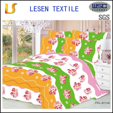100% polyester microfiber brushed polyester printing peach skin fabric for philippine beds
