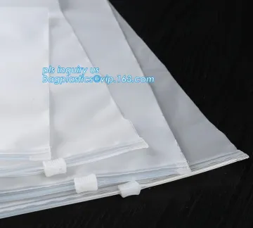 slider pvc vinyl hanger bag, vinyl PVC bags with slider zipper, OEM clear plastic zipper pouch/ clear vinyl slider zipper bag