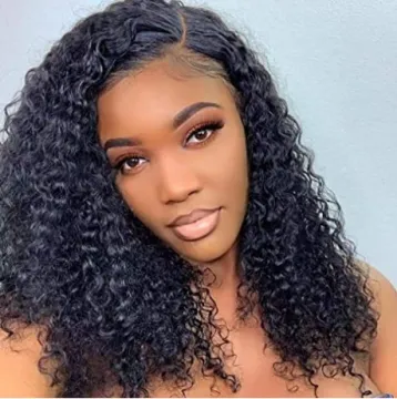 Wholesale full lace brazilian human hair wig,high qualiyt human hair lace wigs pre plucked 13*4 Deep Curly lace front