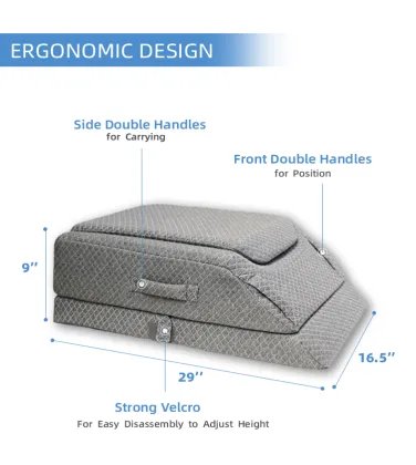 Wedge Pillow Memory Foam Leg Rest Pillow