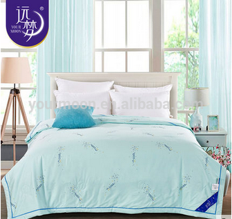 Wholesale 100% cotton anti bacterial anti mite summer quilt/bedspread
