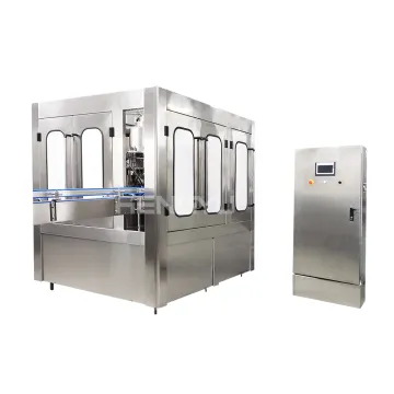 Automatic Small Scale Glass Bottle Water Filling Machine