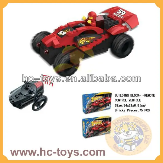 DIY building block rc car,Building block rc car,4 channel RC racing car